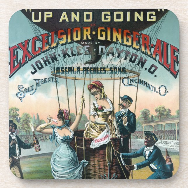 Excelsior Ginger Ale Coaster (Front)