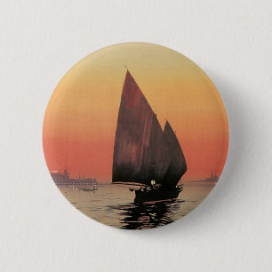 Excelsior Palace Hotel: Venise-Lido 6 Cm Round Badge