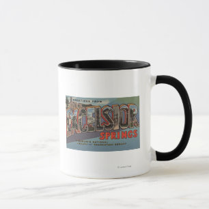 Excelsior Springs, Missouri - Large Letter Mug