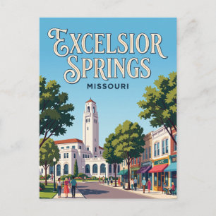Excelsior Springs, Missouri Postcard