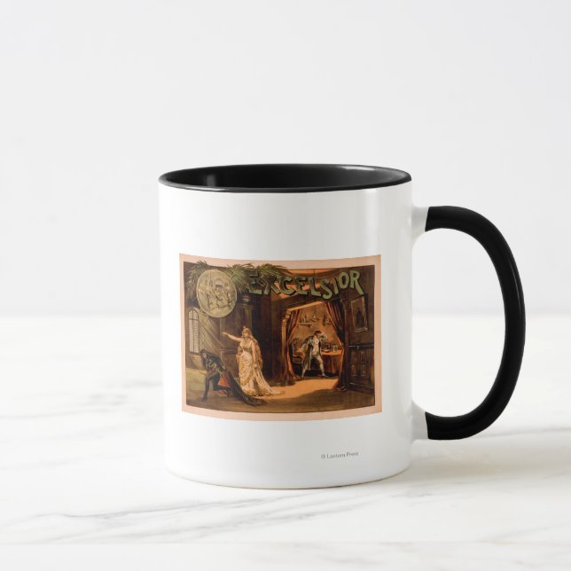Excelsior Theatrical Play Poster #1 Mug (Right)
