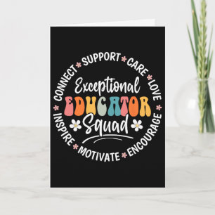 Exceptional Educator Squad Appreciation Week Ck To Card
