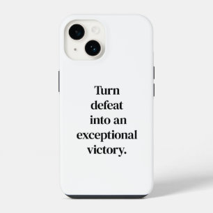 Exceptional Victory iPhone Case