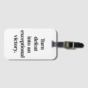Exceptional Victory Luggage Tag