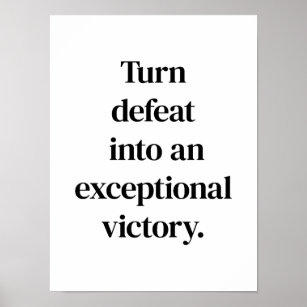 Exceptional Victory Poster