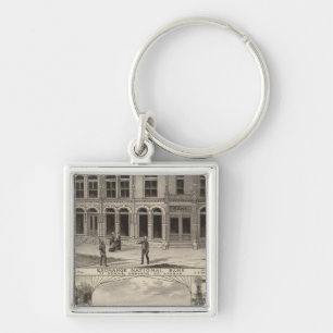 Exchange National Bank of Downs, Kansas Key Ring