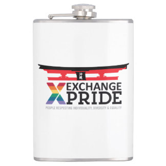 EXCHANGE Pride Flask w/ Torii gate & Okinawa kanji