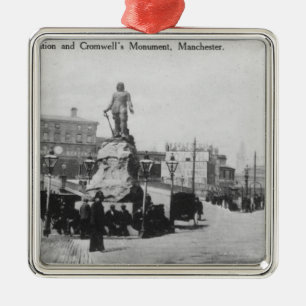 Exchange Station and Cromwell's Monument Metal Ornament