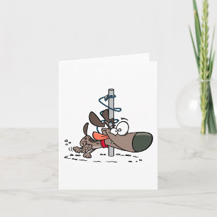 Excited Dog Card