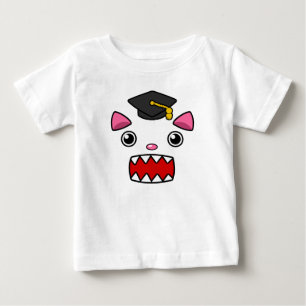 Excited Graduation Cat Baby T-Shirt