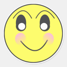 Excited Happy Face Emoticon Mood