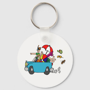 Excited Key Ring