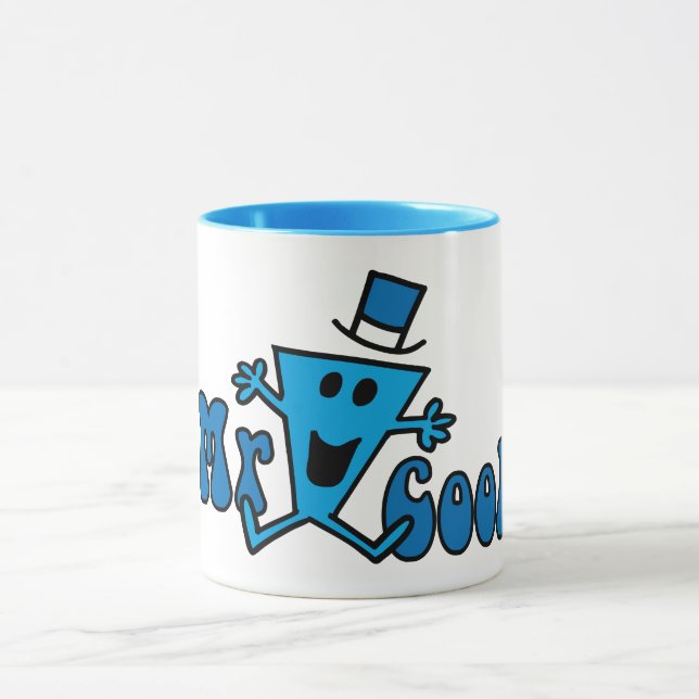 Excited Mr. Cool Jumping For Joy Mug (Center)