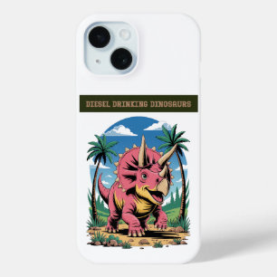 Excited Protoceratops iPhone 15 Case