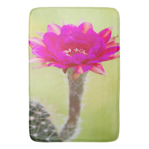 Exciting Antimatter Cactus Bloom Bath Mat