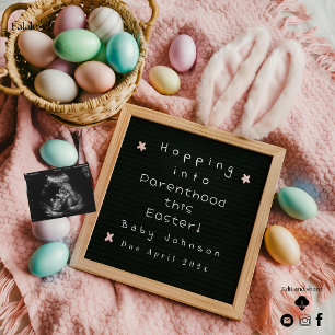 Exciting Easter pregnancy announcement