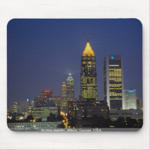 Exciting nightlife, Atlanta, Georgia, U.S.A. Mouse Pad