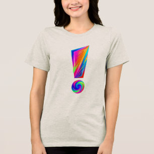 Exclamation Front Question Back Graphic Tee