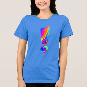 Exclamation Front Question Back Graphic Tee