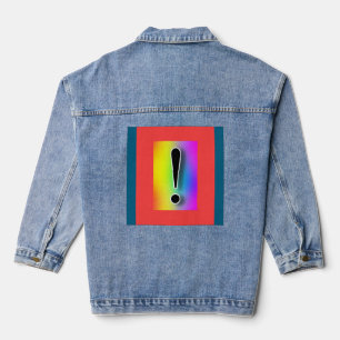 Exclamation Mark! Denim Jacket