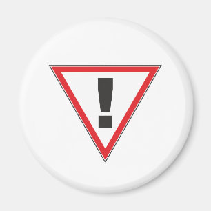 exclamation mark magnet