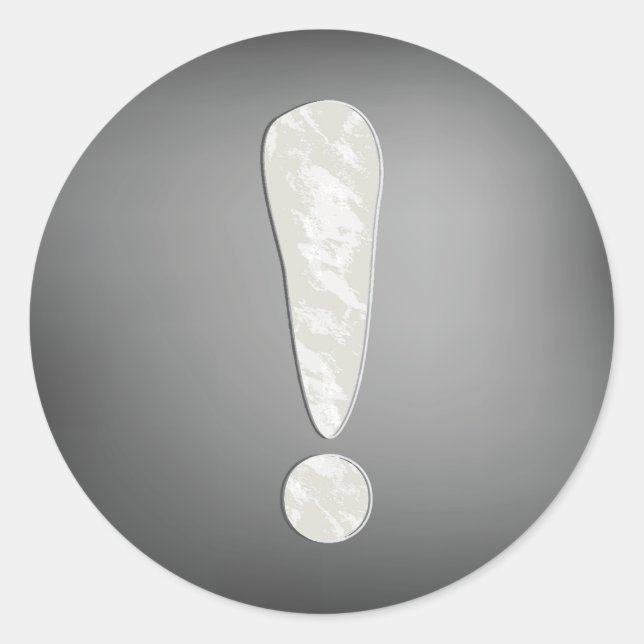 Exclamation Mark Stickers (Front)