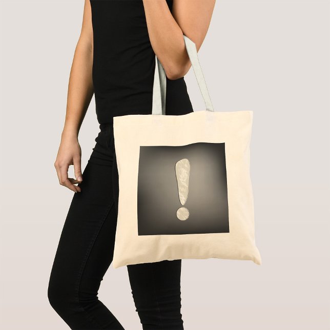 Exclamation Mark Tote Bag (Creator Uploaded)