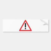 exclamation mark traffic icon