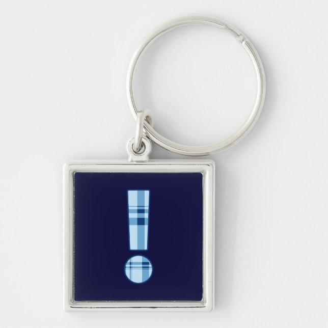 Exclamation Point premium keychain (Front)