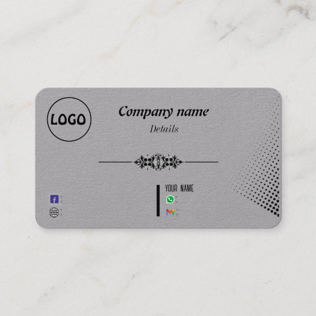 exclusive designs buisness card (Front)