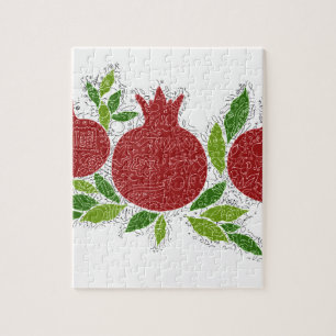 Exclusive jewish israeli design made in Jerusalem Jigsaw Puzzle