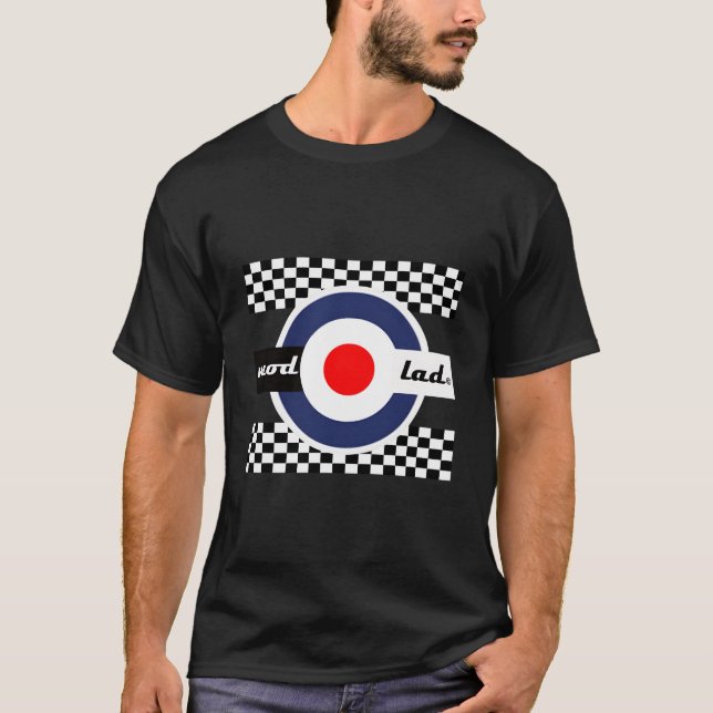 Exclusive Mod Lad Mods Scooter Original Work T-Shirt (Front)