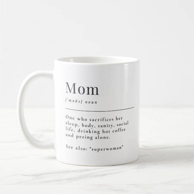 Exclusive Mum mugs, best mum coffee mug (Left)