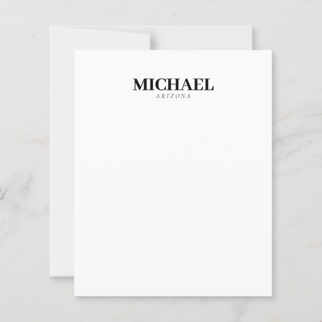 Exclusive Personal Modern Add Name (Front)