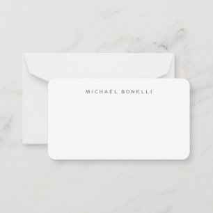 Exclusive Personal Modern Return Address Label Card