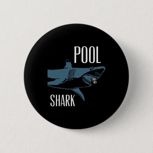 Exclusive Pool Shark Billiards Hustler T Shirt For 6 Cm Round Badge