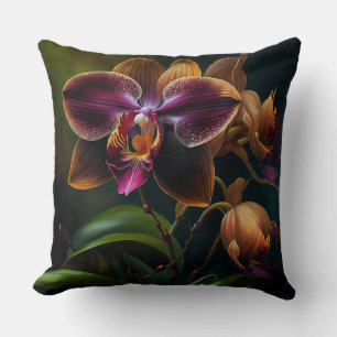 Exclusive print Rare Orchids Cushion