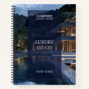 Exclusive Real Estate Property photo logo Notebook