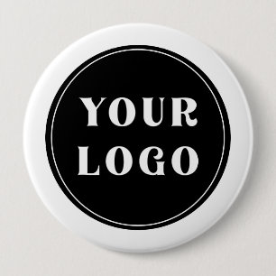 Exclusive, refined, elegant & minimal 10 cm round badge