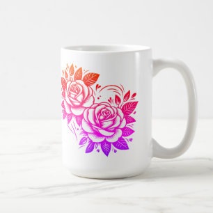 Exclusive Royal Stylish Rose Floral Coffee Mug
