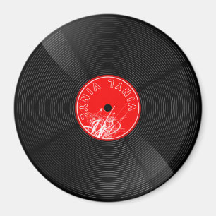 Exclusive Vinyl Record Magnet