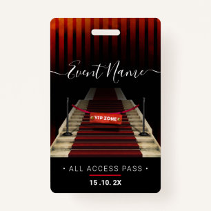 Exclusive VIP Access Event ID Badge