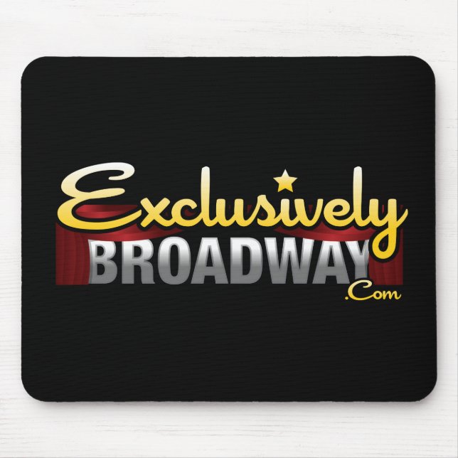 ExclusivelyBroadway.com Mouse Pad (Front)