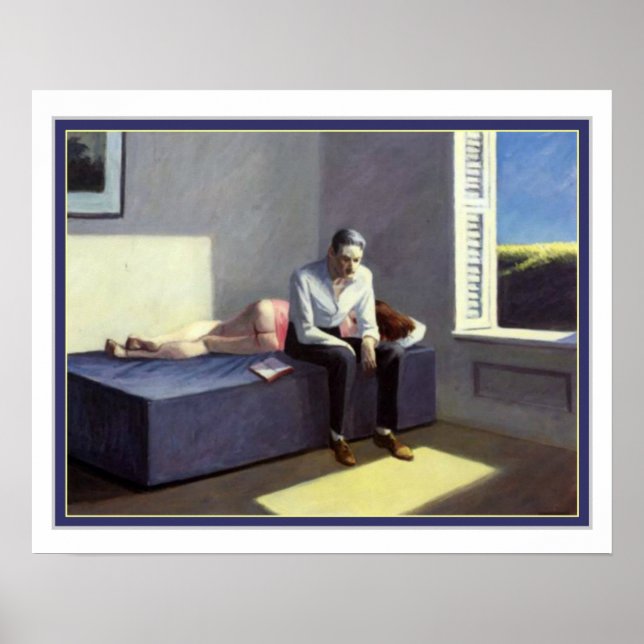 Excursion Into Philosophy by Edward Hopper Poster (Front)
