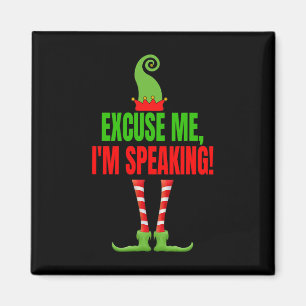 Excuse Me I#39;m Speaking Funny Kamala Harris Joe  Magnet