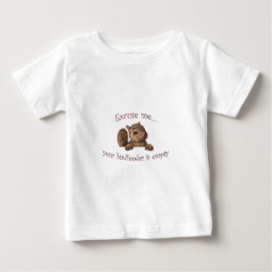 Excuse me...your birdfeeder is empty baby T-Shirt