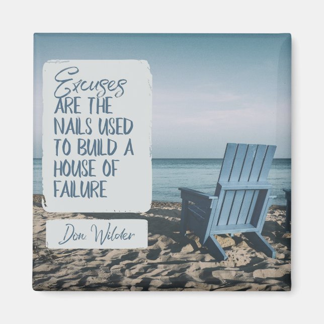 Excuses Magnet (Front)