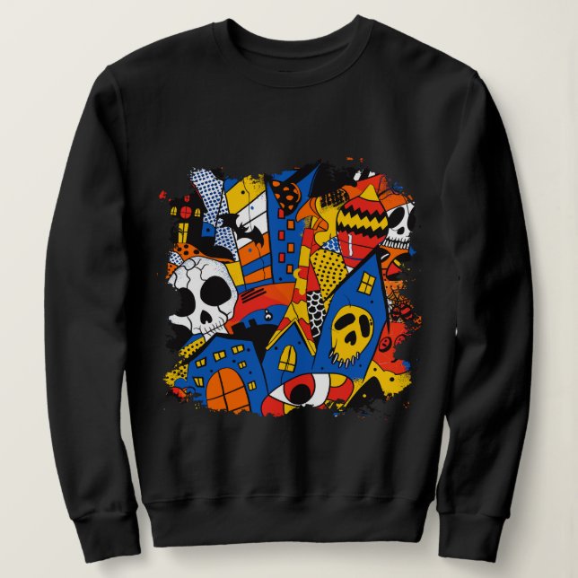ExDesigner | Customisation | Halloween Sweatshirt (Design Front)