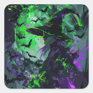 ExDesigner   Customization   Halloween Square Sticker