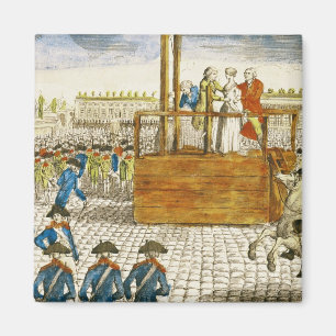 Execution of Marie-Antoinette Magnet